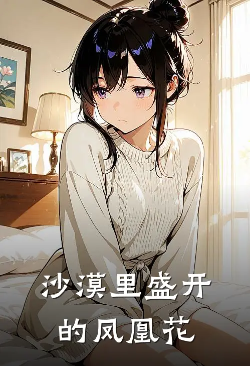 沙漠里盛开的凤凰花